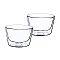 Masterpro Bergner Bistro Bowls, 17.2 Oz, Clear, Set Of 2 Bowls