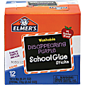 Elmer's® Washable Disappearing Purple School Glue Sticks, 0.21 Oz., Pack Of 12 1 thumbnail image