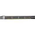 Netgear ProSafe GS752TPS Gigabit Stackable Smart Switch - 46 Ports - Manageable - 10/100/1000Base-T - 2 Layer Supported - 6 SFP Slots - PoE Ports - Rack-mountable, Desktop - Lifetime Limited Warranty 1 thumbnail image