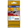 Brother TZeFA3 Ptouch Iron-On Tape - 15/32" Width x 118 7/64" Length - Thermal Transfer - White, Navy Blue - 1 Each 1 thumbnail image