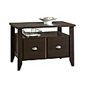 Sauder® Shoal Creek Utility Stand, 24-1/4"H x 35-1/4"W x 20-5/8"D, Jamocha Wood 1 thumbnail image