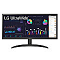 LG 26" UltraWide™ FHD IPS Monitor, 26WQ500, FreeSync