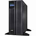 APC by Schneider Electric Smart-UPS X 2000VA Rack/Tower LCD 100-127V with Network Card - 4U Rack-mountable - 3 Hour Recharge - 11 Minute Stand-by - 120 V Input - 120 V AC Output - Sine Wave - USB - 6 x NEMA 5-15R, 3 x NEMA 5-20R, 1 x NEMA L5-20R