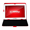 LINSAY Quad-Core Tablet With Case and Pen Stylus, 10.1" Screen, 1GB Memory, 16GB Storage, Android 4.4 KitKat 1 thumbnail image