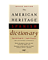 American Heritage® Spanish/English Dictionary, 2nd Edition