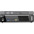 Lenovo ThinkCentre M93p 10AA0021US Desktop Computer - Intel Core i7 (4th Gen) i7-4765T 2 GHz - 4 GB DDR3 SDRAM - 128 GB SSD - Windows 7 Professional 64-bit upgradable to Windows 8 Pro - Tiny - Business Black 1 thumbnail image