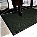 Office Depot® Brand Scrape And Dry Mat, 4' x 6', Charcoal