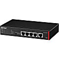 BUFFALO 5-Port Desktop Gigabit Green Ethernet High Power PoE Switch (BS-GU2005P) - 5 x RJ-45 - 10/100/1000Base-T - 4 x 802.3af PoE - Metal Chassis - Lifetime Warranty* 1 thumbnail image