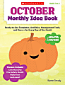 Scholastic Monthly Idea Book, October