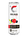 Celsius® Fitness Drinks, Raspberry Acai Green Tea, 12 Oz, Pack Of 12