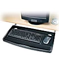 Office Depot® Brand Underdesk Keyboard Drawer, Dark Gray 1 thumbnail image