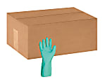 ProGuard Flock Lined Nitrile Gloves, X-Large, Green, Pack Of 12 1 thumbnail image