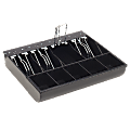 STEELMASTER® 1046T Touch-Release Locking Cash Drawer Replacement Tray, Black 1 thumbnail image
