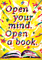 Scholastic POP! Chart, Open Your Mind, 25 3/8" x 19", Multicolor