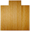 Anji Mountain Bamboo Deluxe Roll-Up Chair Mat, 55" x 57", 8 mm"-Thick, Natural 1 thumbnail image