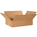Partners Brand Corrugated Boxes, 8"H x 20"W x 26"D, 15% Recycled, Kraft, Bundle Of 15