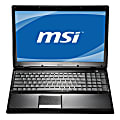 MSI™ A6200 Core i3 Laptop Computer With 15.6" LCD Screen & Intel® Core™ i3-370M Processor With Hyper-Threading Technology 1 thumbnail image