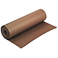 Pacon® Kraft Wrapping Paper, 100% Recycled, 50 Lb., 36" x 1,000', Brown