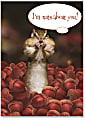Viabella Love Greeting Card, Nuts, 5" x 7", Multicolor