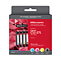 Office Depot® Brand Remanufactured Black And Cyan, Magenta, Yellow Ink Cartridge Replacement For Canon® CLI-271, Pack Of 4