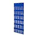 Honey-Can-Do Over-The-Door 24-Pocket Closet Organizer, 57"H x 21"W x 2 1/2"D, Navy 1 thumbnail image