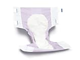 Ultracare Cloth-Like Adult Briefs, Regular, 40 - 50", Purple, 24 Briefs Per Bag, Case Of 3 Bags