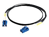 C2G 1m LC-LC 9/125 Duplex Single Mode OS2 Fiber Cable - Black - 3ft - Patch cable - LC single-mode (M) to LC singl - 33360 1 thumbnail image