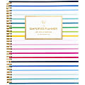 2023-2024 Simplified by Emily Ley for AT-A-GLANCE® Academic Weekly/Monthly Planner, 8-1/2" x 11", Happy Stripe, July 2023 To June 2024, EL10-905A