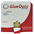 Glue Dots™, 1/2", Super High Tack, Case Of 4,000