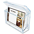 Deflecto® Outdoor Business Card Holder, 2.8" x 4.3" x 1.5", Clear 1 thumbnail image
