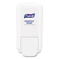 PURELL® CS2 Healthy Soap® Dispenser, 1,000 mL, 5.14" x 3.88" x 10", White, 6/Carton 1 thumbnail image