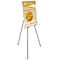 Office Depot® Brand Instant Display Easel, Table Top Size, Black
