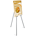 Office Depot® Brand Instant Display Easel, Table Top Size, Black 1 thumbnail image