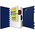 TOPS® Versa Crossover Spiral Notebook, 6" x 9", Ruled, 60 Sheet, Navy