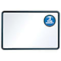 Quartet® Melamine Dry-Erase Whiteboard, 24" x 36", Aluminum Frame With Black Finish