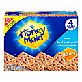 Nabisco Honey Maid Honey Graham Crackers, 14.4 Oz Box, Pack of 4