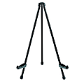 Quartet Instant Display Easel, Tabletop, Black