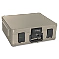 FireKing® 1-Hour 14-13/18"W x 12"D Lateral 1-Drawer Fire Chest, Plastic, Putty 1 thumbnail image