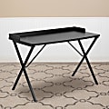 Flash Furniture 48"W Contemporary Computer Desk, Black 1 thumbnail image