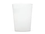 Medline Graduated Triangular Intake/Output Containers, 1 Qt, Translucent, Pack Of 200