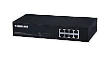 Intracom Intellinet 8 Port Fast Ethernet PoE+ Switch, 560764 1 thumbnail image