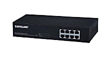 Intellinet® 8-Port Fast Ethernet PoE+ Switch, 560764