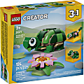 LEGO Creator 3-in-1 Turtle with a Water Lily Flower Building Blocks Set, Total Qty 1 1 thumbnail image