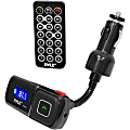 Pyle PBT94 Wireless Bluetooth Car Hands-free Kit - USB - LCD Display - FM Transmitter, Audio Streaming, Caller ID, Call Answer - Built-in Memory Card Reader, Microphone - Black 1 thumbnail image