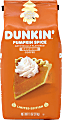 Dunkin' Donuts Pumpkin Spice Ground Coffee, Medium Roast, 11 Oz 1 thumbnail image