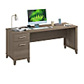 Bush Home Somerset 72W Office Desk with Drawers, Ash Gray, Standard Delivery 1 thumbnail image