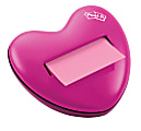 Post-it® Notes Pop-Up Shaped Note Heart Dispenser, City Of Hope Pink Ribbon