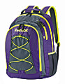 Reebok Backpack For Laptop, Keanan, Purple/Yellow