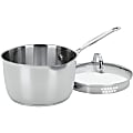 Cuisinart™ Chef’s Classic Cook And Pour Saucepan With Cover, 3-Quart, Silver 1 thumbnail image