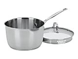 Cuisinart™ Chef’s Classic Cook And Pour Saucepan With Cover, 3-Quart, Silver